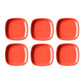Convenient and durable microwave safe quarter plates for Indian kitchens.