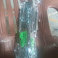 Glass cleaner wiper with ergonomic handle and removable microfiber cloth