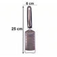 Size guide for stainless steel cheese grater