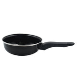 Indo Glow 12-inch non-stick fry pan, ideal for gas cooktops.