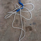 Detailed view of the ultra-thin, tear-proof PVC tether patch, compatible with all smartphones.