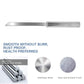Set of heavy-duty utility knives with strong grips, ready for various kitchen tasks.