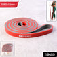 Coiled resistance band 2080x13 mm designed for strength training