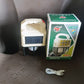 Camping lantern hanging inside a tent for indoor lighting