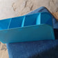 Side view of the sturdy PP material desk organiser.