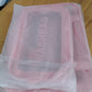 Overview of the transparent and waterproof design of the BeautyBare cosmetic travel bags.