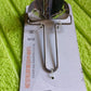 Ergonomic handle detail of the puri cutter roller, designed for comfort.