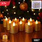 Close-up of premium LED candles for safe decorative lighting