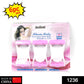 Ergonomic handle of VelvaBloom disposable body razor for easy grip