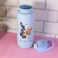 Premium travel water bottle with leak-proof flip top lid and ergonomic handle