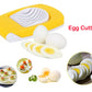 Durable ABS plastic Egg Cutter, showcasing its sturdy design and slicing wires.