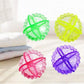 Set of 4 natural laundry balls, designed for an effective eco-wash.