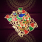 Traditional Raksha Bandhan Puja Thali Set, ideal for festive rituals and gifting.