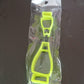 Glove clip holder with dimensions clearly displayed.