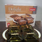 Airtight dryfruit container set with golden-finished lids for freshness