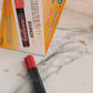 Set of red permanent markers ideal for labeling, crafts, and industrial use