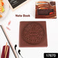 Stack of chocolate scented notebooks showing their unique aroma feature.