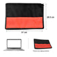 Laptop cover bag presented in an office setting, emphasizing its professional look.