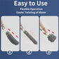 Cleaning mop with ergonomic adjustable handle