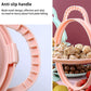 Portable foldable snack and fruit serving tiered tray for home use