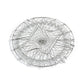 The durable stainless steel chef basket straining boiled vegetables for a healthy meal.