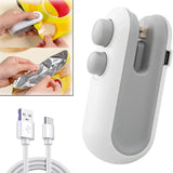 ChefAura mini bag sealer with 2 in 1 heat seal and cutter function