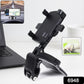 Mobile phone holder mounted firmly on desk surface