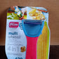 Multi-functional vegetable peeler tool perfect for peeling and slicing