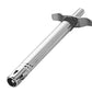 Durable stainless steel gas igniter for safe stove lighting.