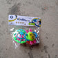 Collection of three colorful baby rattles designed for engaging play and sensory development.