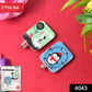 Cute clamp style self-adhesive hook in cartoon style for home organization