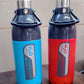 Plastic sports water bottle with handle, insulated and BPA-free, 1400ml capacity