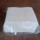 Compact disposable facial tissue paper pack for personal hygiene