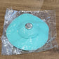 Additional view of light green silicone sink strainer for kitchen use