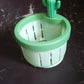 Top-down view of the Garth plastic Kitchen Sink Drain Strainer.