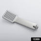 Ergonomic handheld shower head in a modern bathroom, perfect for a comfortable bathing experience.