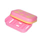 Star-shaped soap case holder with a bar of soap inside, ready for use.