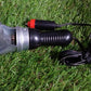 Side view of the BoltForce Handheld Work Light, showcasing its robust build.
