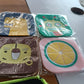Isolated single silicone lemon drink coaster showing heat-resistant material