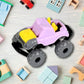 A collection of colourful friction powered monster trucks for kids, part of the 30 Pcs Set.