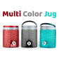 Large 4500ml Diamond Cut Water Jug, ideal for home or office use.