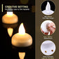 Floating tea light candles for weddings and parties