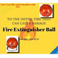 Easy-to-install automatic fire extinguisher ball for enhanced safety.