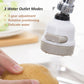 Adjustable water saving nozzle sprayer with multiple modes for efficient kitchen tasks.