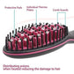 A person using the Ceramic Hair Straightener to achieve sleek, straight hair.