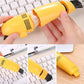 Ergonomic USB mini vacuum cleaner demonstrating its powerful suction.