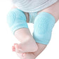 Detailed view of the cushioned crawling knee protection pad for toddlers.
