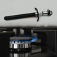 CookAura Stainless Steel Kitchen Gas Lighter for gas stoves on a clean white background.