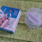 Retail packaging for the Velvet Wheels Anti-Snoring & Air Purifier Nose Clip.