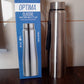 Full view of 1 litre vacuum insulated stainless steel water bottle for daily hydration